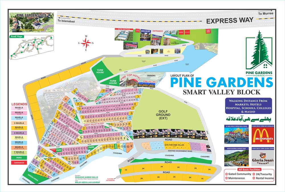 Master planning and land development by MAQ Associates